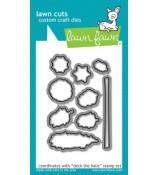 Lawn Fawn DECK THE HALLS dies Lawn Cuts